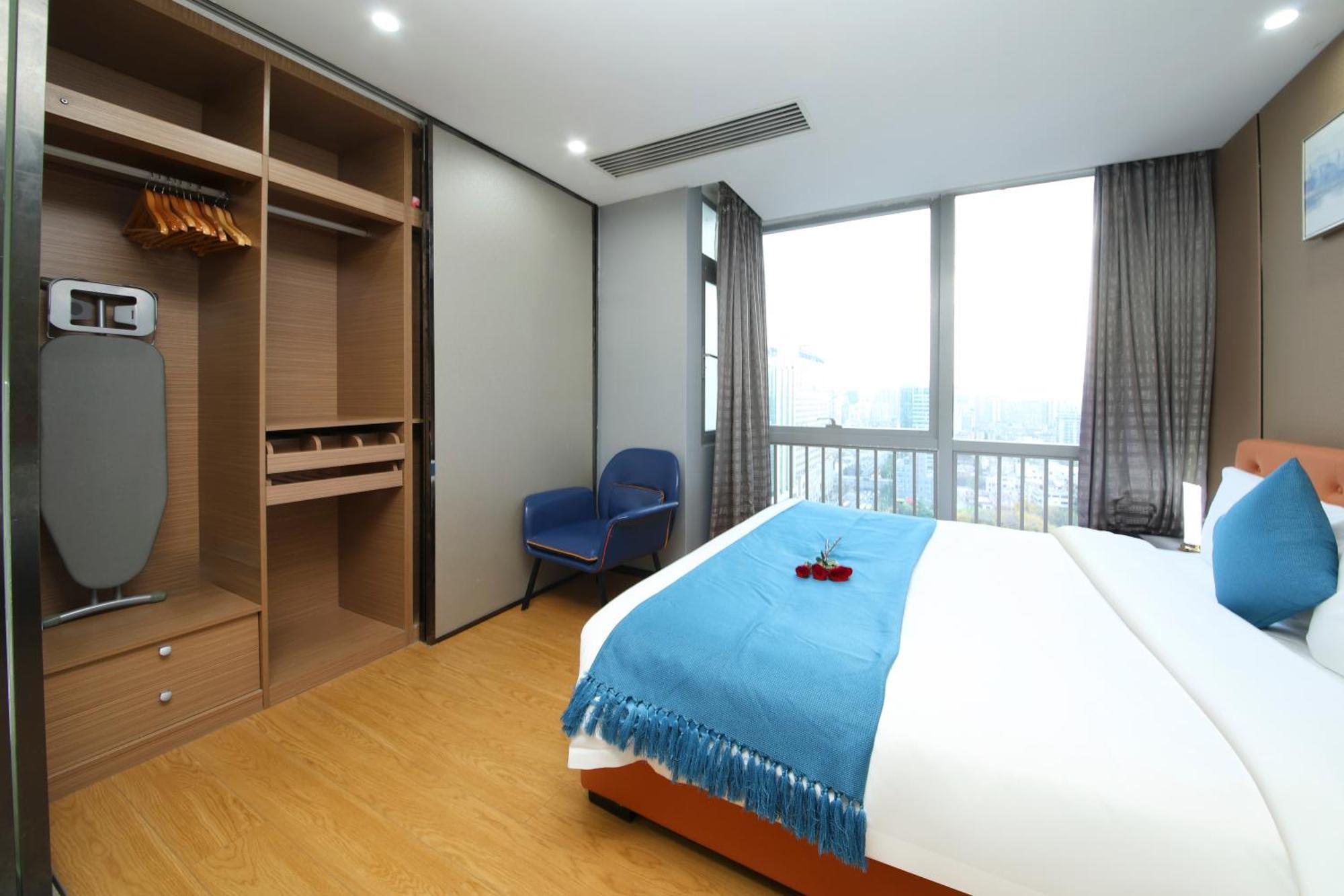 Pengman Beijing Rd. A-Mall Apartment Kanton Zimmer foto