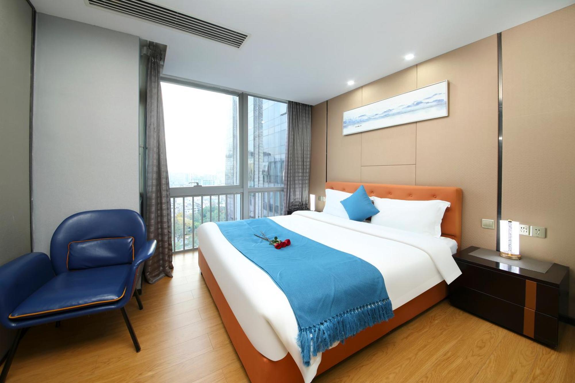 Pengman Beijing Rd. A-Mall Apartment Kanton Zimmer foto
