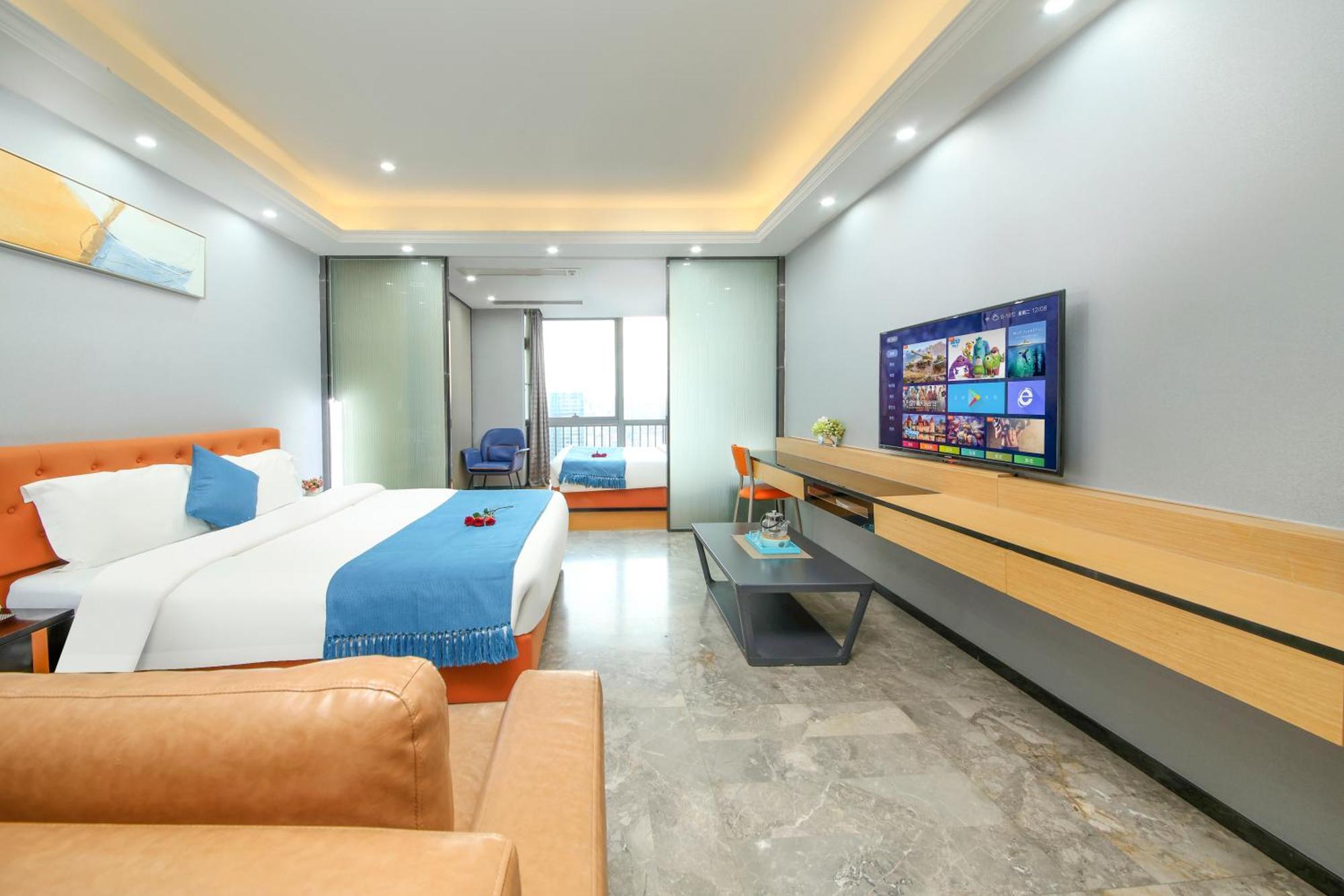 Pengman Beijing Rd. A-Mall Apartment Kanton Exterior foto