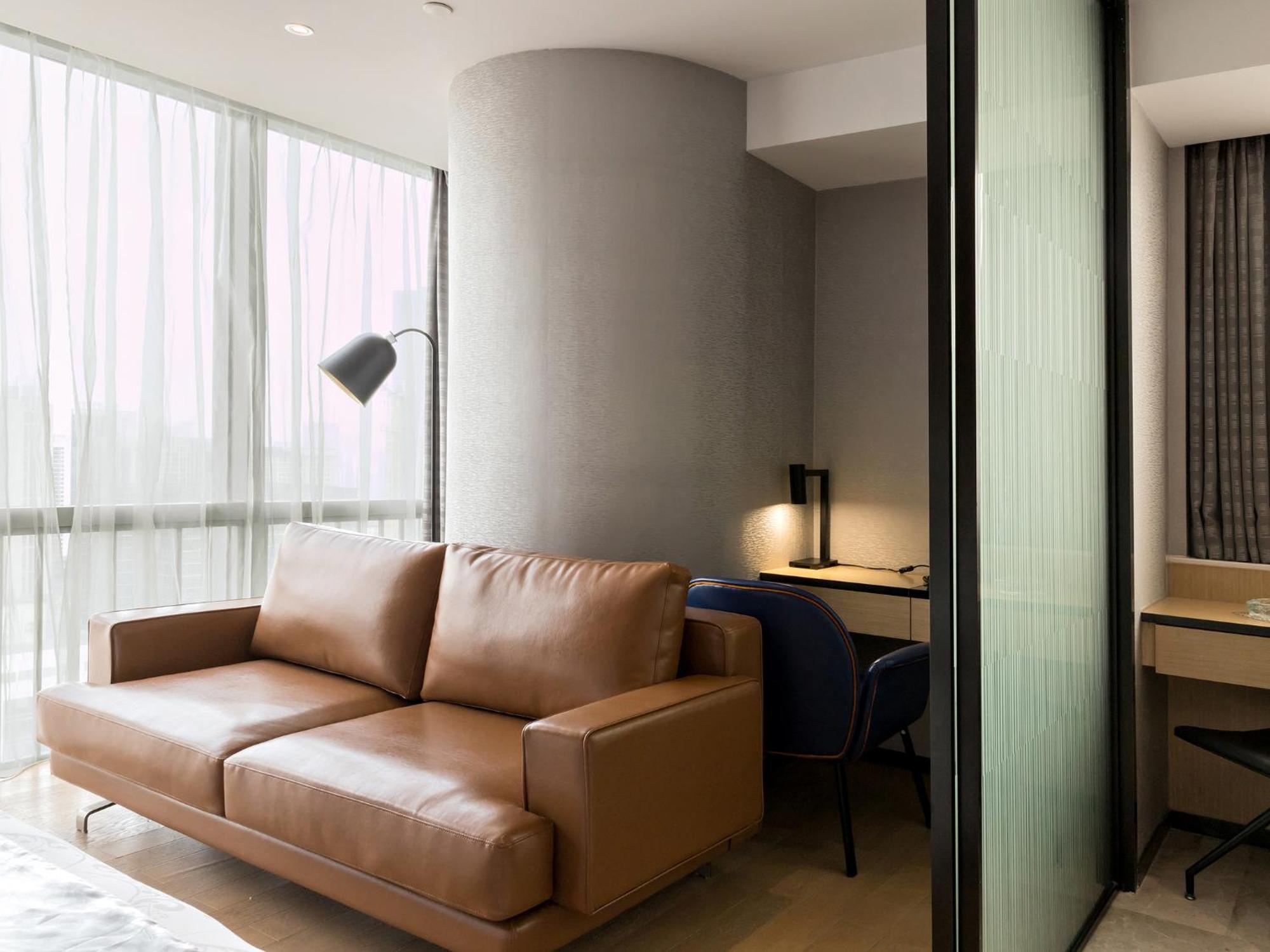 Pengman Beijing Rd. A-Mall Apartment Kanton Zimmer foto