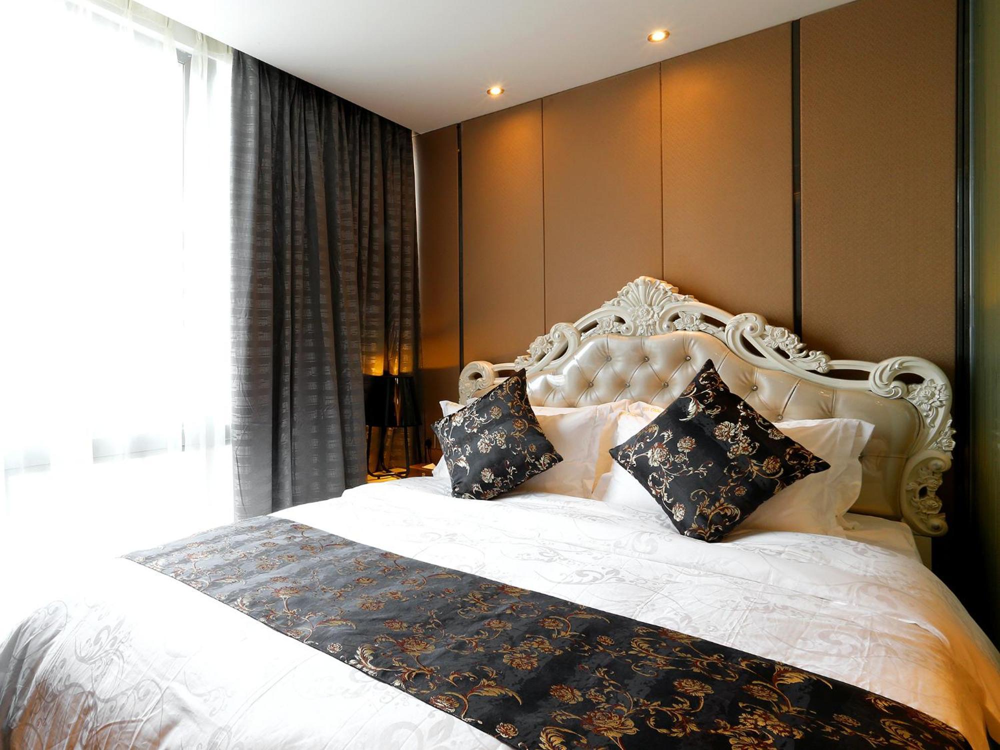 Pengman Beijing Rd. A-Mall Apartment Kanton Zimmer foto