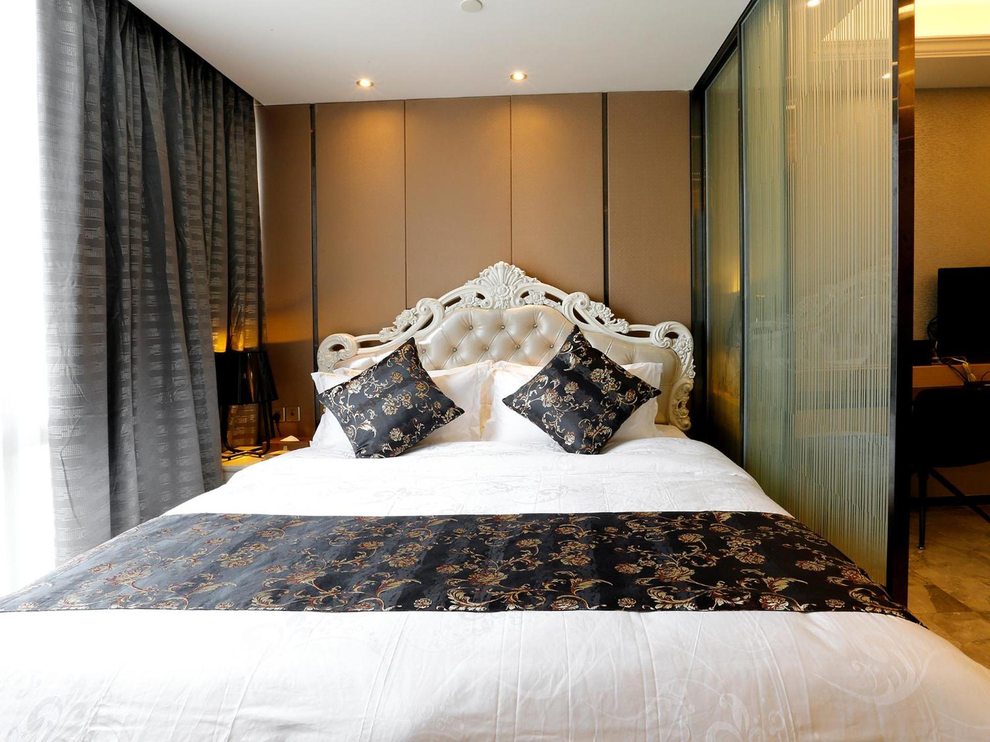 Pengman Beijing Rd. A-Mall Apartment Kanton Zimmer foto