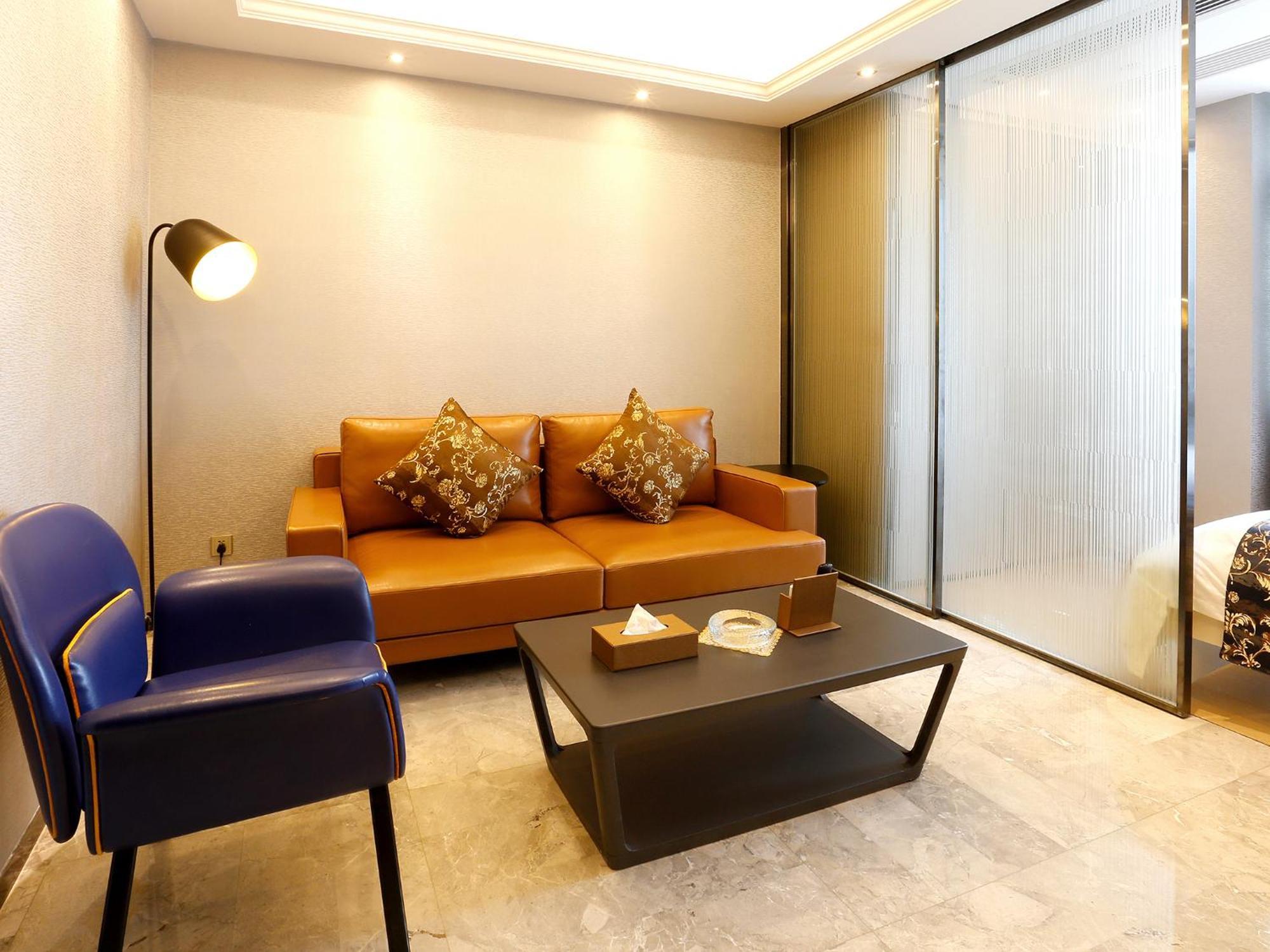 Pengman Beijing Rd. A-Mall Apartment Kanton Zimmer foto