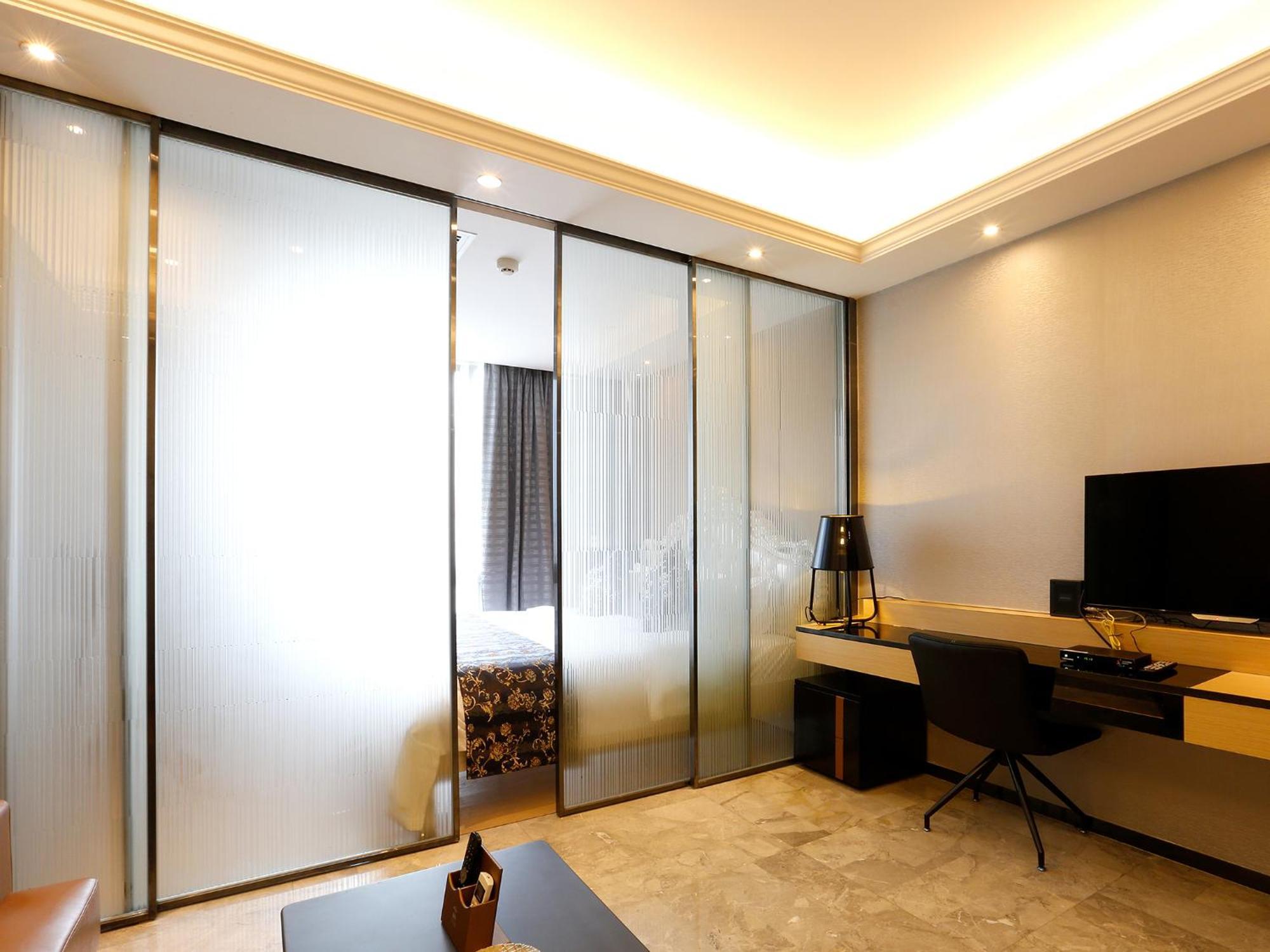Pengman Beijing Rd. A-Mall Apartment Kanton Zimmer foto