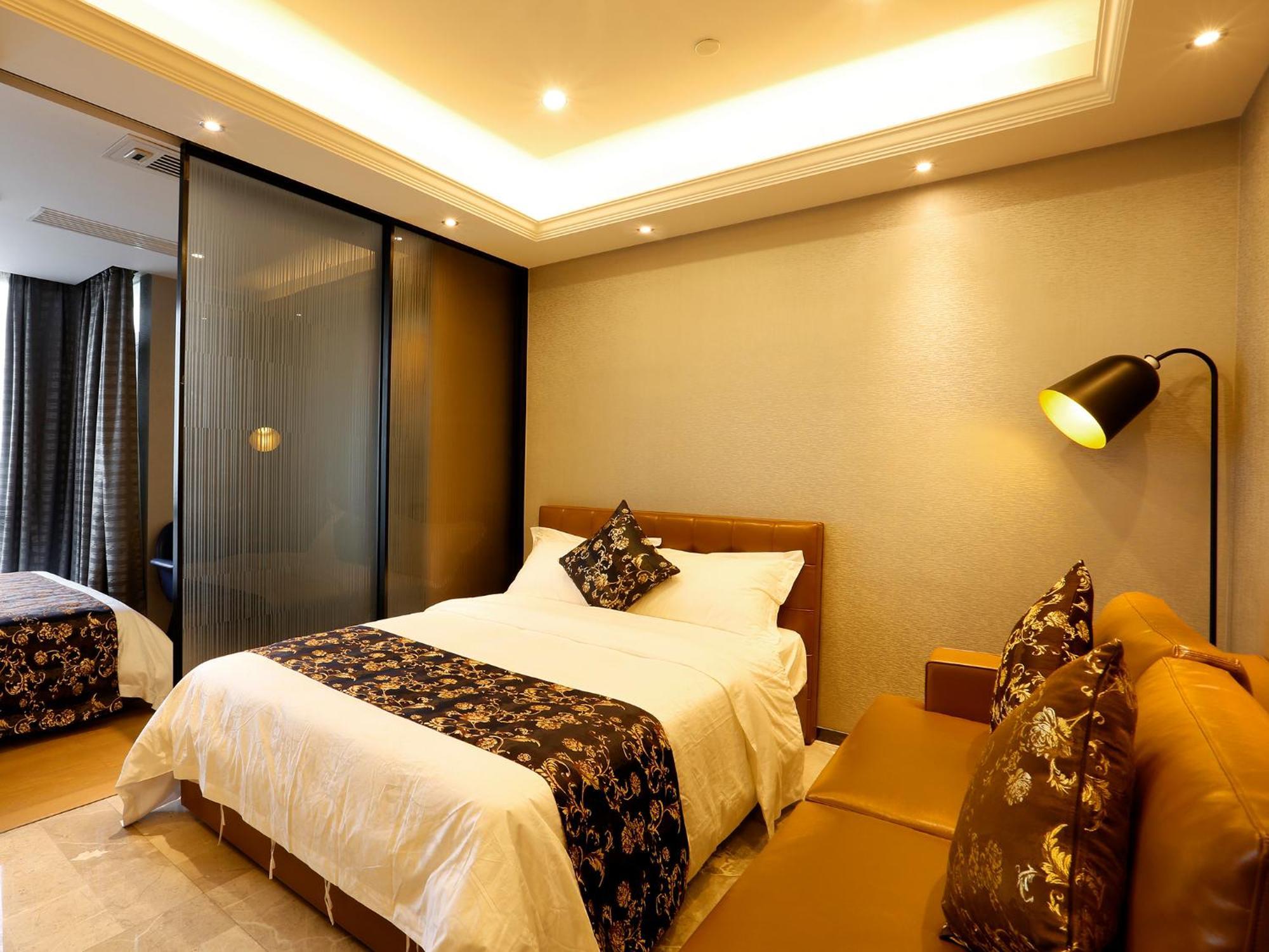 Pengman Beijing Rd. A-Mall Apartment Kanton Zimmer foto
