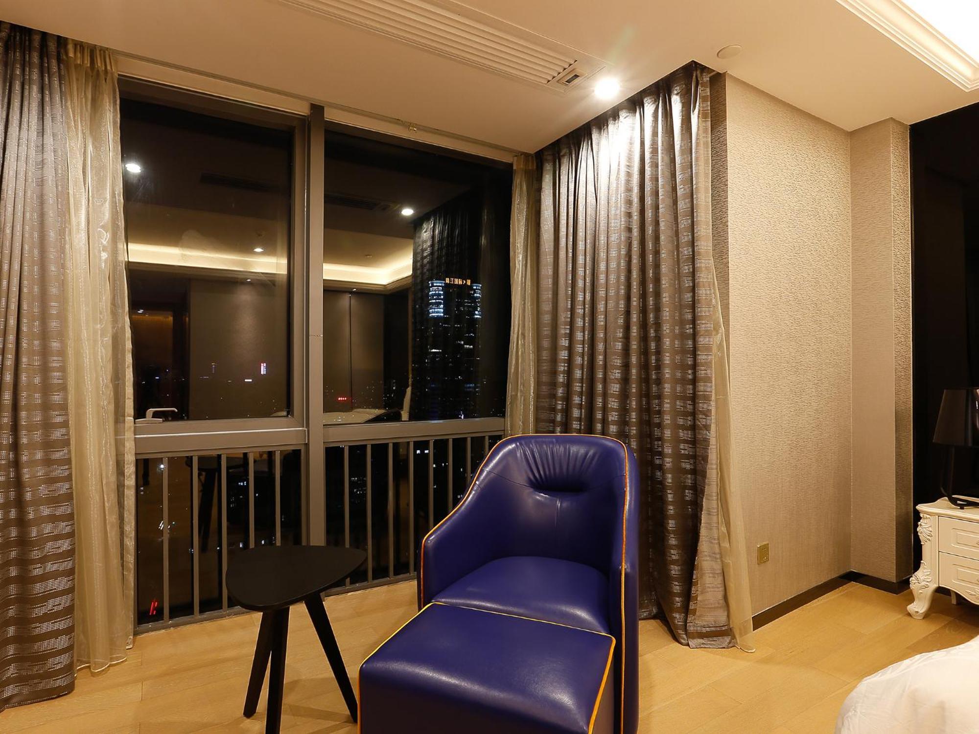 Pengman Beijing Rd. A-Mall Apartment Kanton Zimmer foto