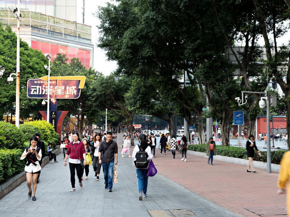 Pengman Beijing Rd. A-Mall Apartment Kanton Exterior foto
